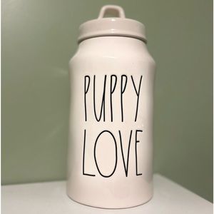Rae Dunn Puppy Love Ceramic Canister 🐶